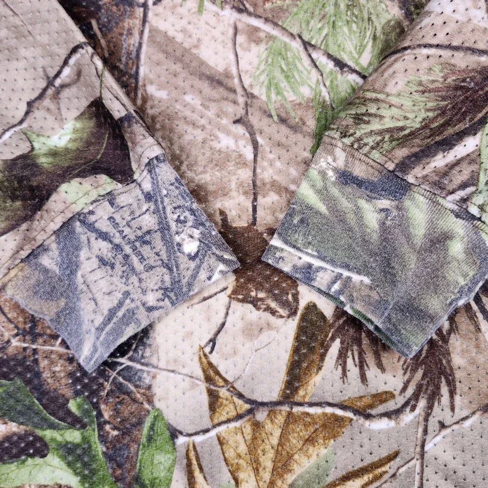 RedHead Camo Long Sleeve Shirt Mens XL Brown Realtree‎ APG Mesh Pocket Tee